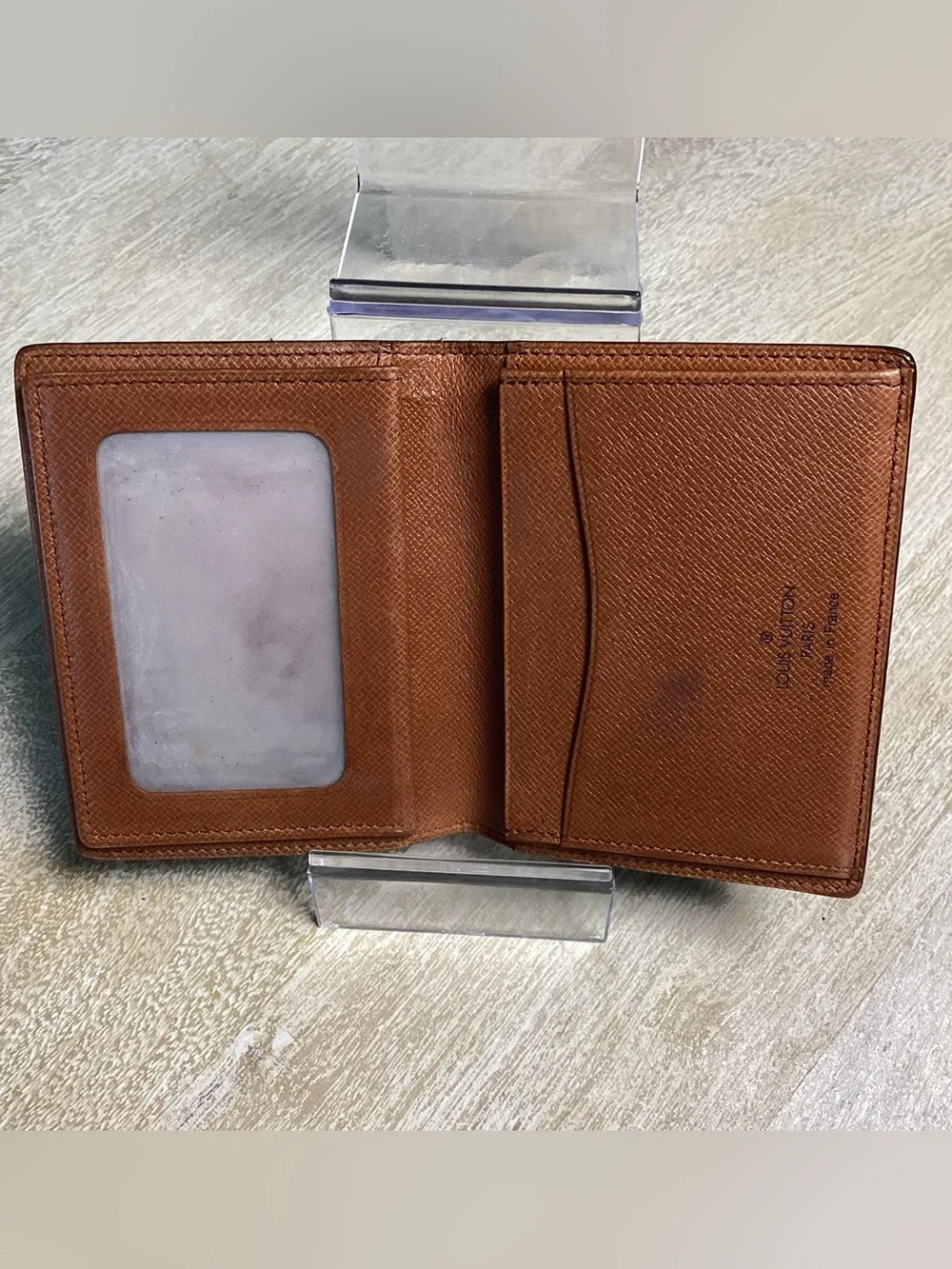 Authentic LOUIS VUITTON Monogram Japon Sangapur Pass Case/ Business Card Case